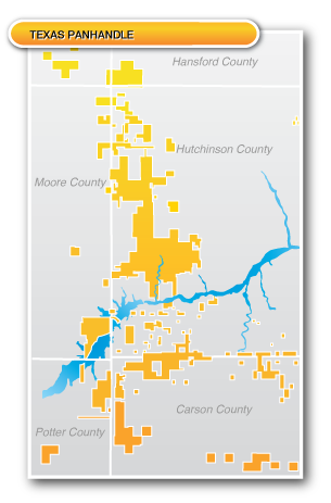 Oklahoma and Kansas Map